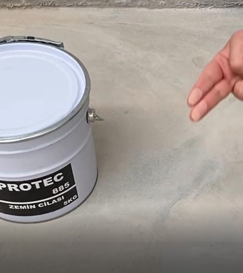 885 - BARS TOZUMA ÖNLEYİCİ - BETON YÜZEYLER İÇİN ZEMİN CİLASI