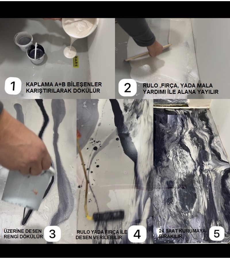 661 - BARS SIVI MERMER & SERAMİK KAPLAMA