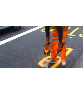 837 - BARS ÇİFT BİLEŞENLİ  KALIN YOL ÇİZGİ BOYASI  (Soğuk Döküm)