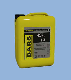 850 - BARS SU İTİCİ ZEMİN VE CEPHE KORUYUCU ŞEFFAF EMPRENYE SU YALITIMI