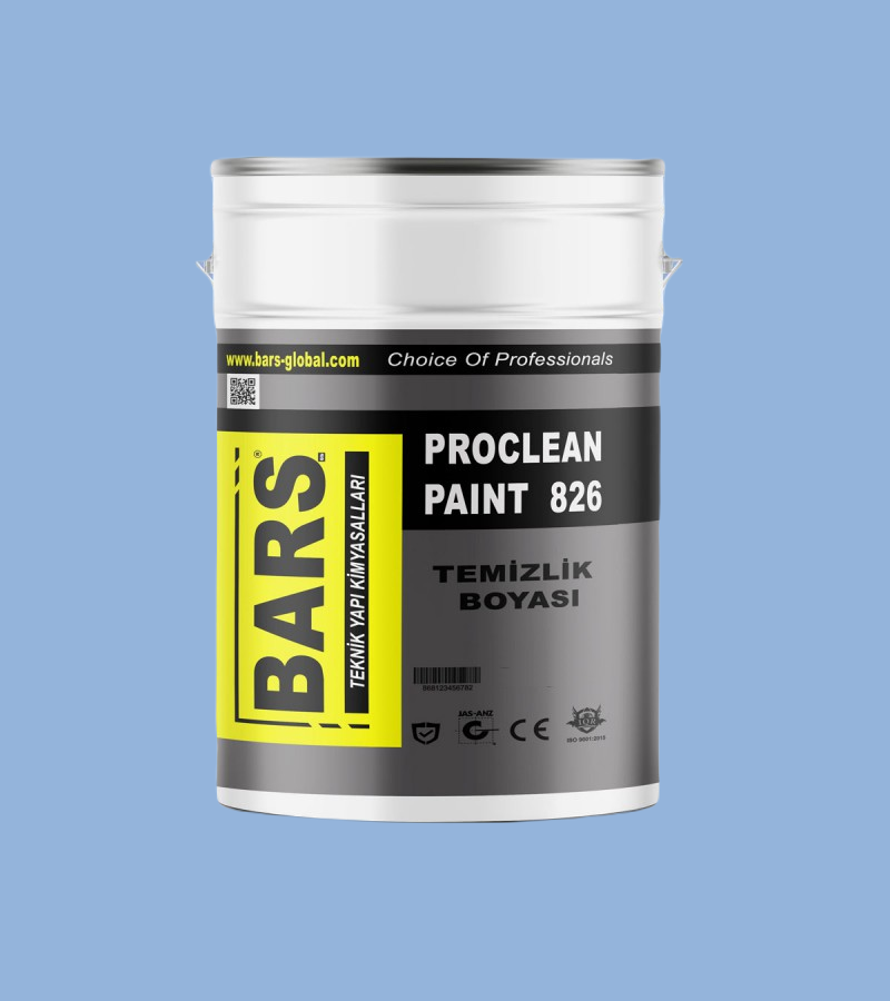 826 - BARS SON KAT ESKİ BOYA ÜZERİ TEK KAT TEMİZLİK BOYASI