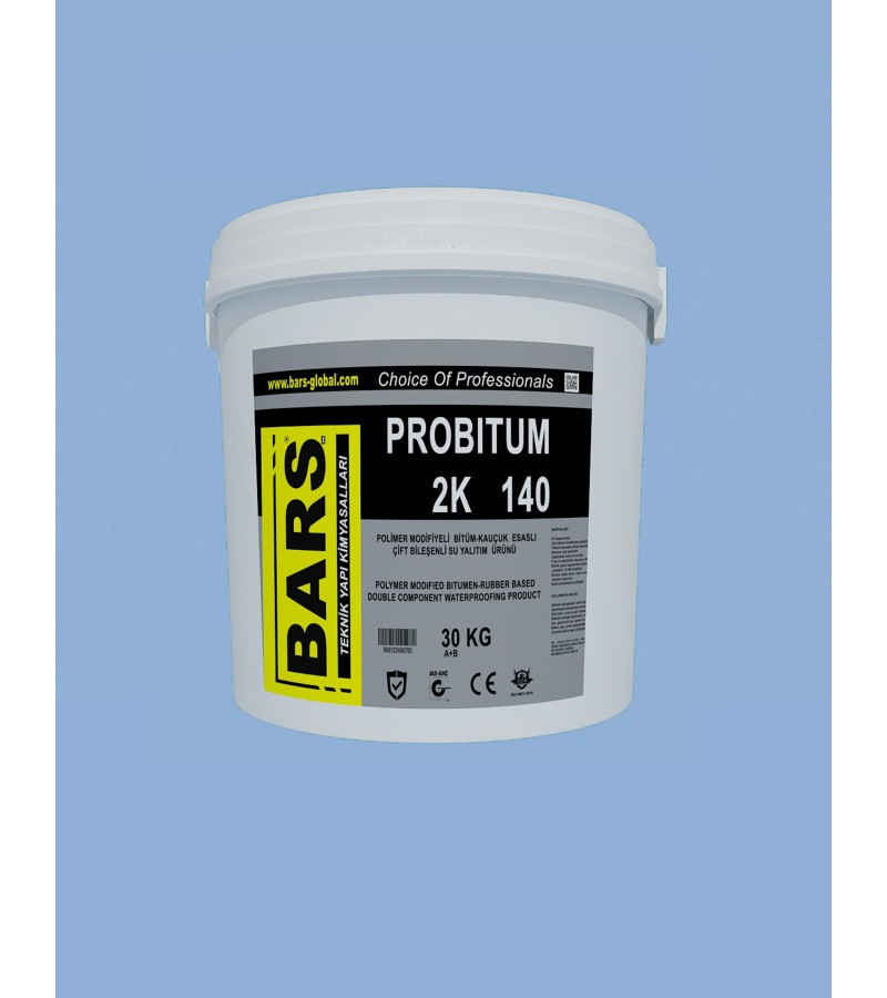 140 - BARS POLİMER BİTÜM-KAUÇUK ESASLI ÇİFT BİLEŞENLİ SIVI SU YALITIM ÜRÜNÜ
