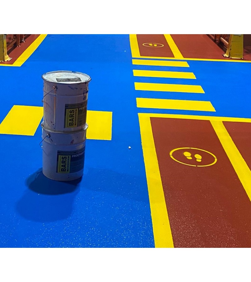 640 - BARS EPOKSİ ESASLI - TEKSTÜRLÜ ZEMİN KAPLAMASI -PORTAKAL KABUĞU DESEN